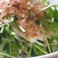 ちょぽまま's cooksnap of when they made シャキシャキ♪水菜と長芋のサラダ☆.