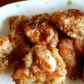 みなみんみん's cooksnap of when they made 鶏肉のごま付け焼き～レモン風味～.