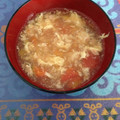 maankjm's cooksnap of when they made かにたまトマトスープ（中華風）.