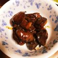 ♡みかーん♡'s cooksnap of when they made 鶏レバーの甘辛煮.