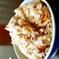 koomee's cooksnap of when they made 旬！新生姜とモズクの炊き込みご飯.