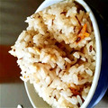 koomee's cooksnap of when they made 旬！新生姜とモズクの炊き込みご飯.