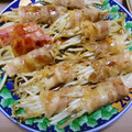 あるっこ's cooksnap of when they made もやしの豚バラ巻き（しょうが焼き風）.