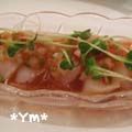 ゆりまんま's cooksnap of when they made ホタテのカルパッチョ.