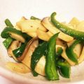 app0581's cooksnap of when they made エリンギ、ピーマン炒め.