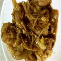 かさみき's cooksnap of when they made ★豚肉えのきの炒め物★.