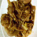 かさみき's cooksnap of when they made ★豚肉えのきの炒め物★.