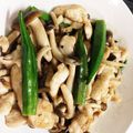 ＭＩＭＩ114's cooksnap of when they made アスパラと鶏むねの中華炒め.