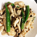 ＭＩＭＩ114's cooksnap of when they made アスパラと鶏むねの中華炒め.