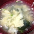 ちゃい丸's cooksnap of when they made コーンと卵の中華スープ.