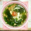 ののっく's cooksnap of when they made 梅豚うどん.