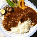 shin＊'s cooksnap of when they made フライパンで挽肉の夏野菜カレー.