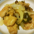 14215's cooksnap of when they made 鶏肉と玉ねぎの甘酢炒め.