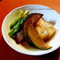 inyako's cooksnap of when they made 高野豆腐、カボチャの揚げびたし.