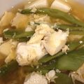 新妻マウル's cooksnap of when they made 春♪スナップえんどうの卵とじ.