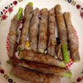 三輪れい's cooksnap of when they made アスパラの豚肉巻きオイスターソース.
