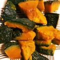 オレンジころん's cooksnap of when they made 簡単♪レンジで『かぼちゃの煮物』.