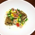 abc345's cooksnap of when they made タラのとろろ昆布巻きグリル✿彩りソース.