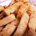 1112106m's cooksnap of when they made ⭐︎パン耳でガーリックスティック⭐︎.