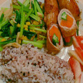 でゅるけむ's cooksnap of when they made えのきとオクラの豚肉巻き♬.