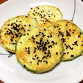 YUKIKI☆'s cooksnap of when they made 簡単！ズッキーニのジョン＊ごま塩ぱらぱら.