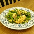 kouayaa's cooksnap of when they made 子供が喜ぶにらのチーズ玉子とじ.