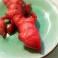満月母's cooksnap of when they made 赤紫蘇・梅酢で漬ける…「紅生姜」.