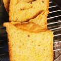 しゅうゆうけいはる母's cooksnap of when they made ＊ホームベーカリー♪コーンの食パン＊.
