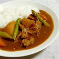 Aloha☆★'s cooksnap of when they made 夏も元気に！✼アスパラカレー.