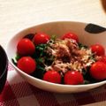 カナkana's cooksnap of when they made ＊モロヘイヤとミニトマトのお浸し＊.