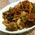 たぶりぃ's cooksnap of when they made 簡単☆豚ミンチとピーマンのカレー風味炒め.