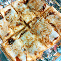 ポーレ's cooksnap of when they made 厚揚げの味噌マヨチーズ焼き.