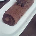 文千代's cooksnap of when they made ブッシュ・ド・ノエル.