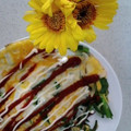 りりり♪'s cooksnap of when they made うちの✿ちょっと洋風ニラ玉〰✿.