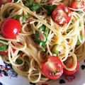 チビ－マル's cooksnap of when they made ツナとオクラの和風冷製パスタ.