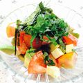 なかねっさ's cooksnap of when they made 夏に トマトとアボカドのさっぱりワサビ.