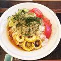 aーjibichan's cooksnap of when they made 夏野菜の冷製パスタ風そうめん.