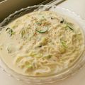 あやちん０８１６'s cooksnap of when they made 豆乳の冷汁風そうめん.