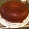まんまるまるっこ○'s cooksnap of when they made 板チョコ２枚でしっとりふわケーキ☆炊飯器.