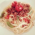 チョミ蔵's cooksnap of when they made 簡単♪夏野菜パスタ♪.