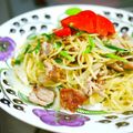 putimiko's cooksnap of when they made 夏にぴったり☆ニラとにんにくの塩焼きそば.