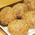 らんらん＊'s cooksnap of when they made わかりやすいゴマ団子.