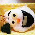 リリザ's cooksnap of when they made キャラ弁　オラフ　アナと雪の女王.