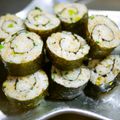 putimiko's cooksnap of when they made たぬき巻き.