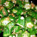 sanama0826's cooksnap of when they made オクラの胡麻和え.