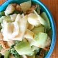 mammy煌's cooksnap of when they made 簡単 ホタテとちんげんさいの炒め物.