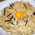 理　瀬's cooksnap of when they made 梅のさっぱり冷たいﾊﾟｽﾀ♪.