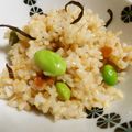 ★もよ★'s cooksnap of when they made 梅干とちりめんじゃこの炊き込みご飯.