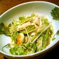アイアンツリー's cooksnap of when they made 水菜のとろ～り卵マヨぽん♪.
