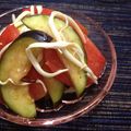 みこmikoキッチン's cooksnap of when they made 茄子とトマトのサラダマリネ♪.